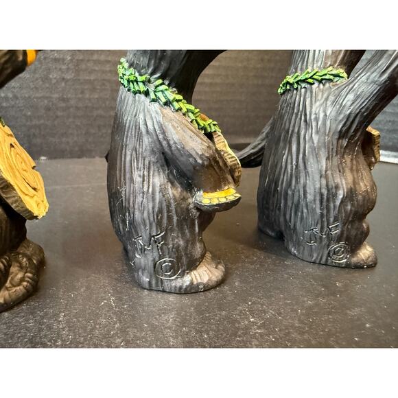 Bearfoots "Noel Bears" Jeff Fleming Big Sky Carvers Christmas Figurines -NO BOX - Picture 8 of 11